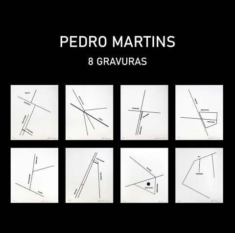 Pedro Martins 8 Gravuras 18x16 cm
