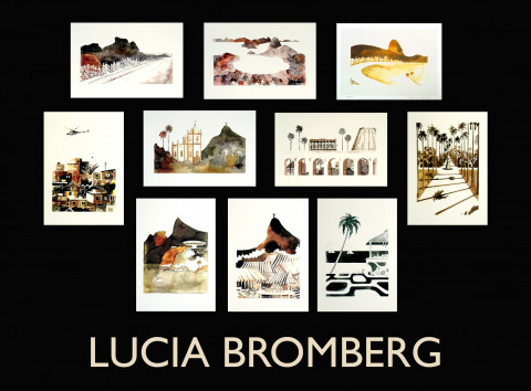 Lucia Bromberg  Álbum contendo 10 gravuras Rio